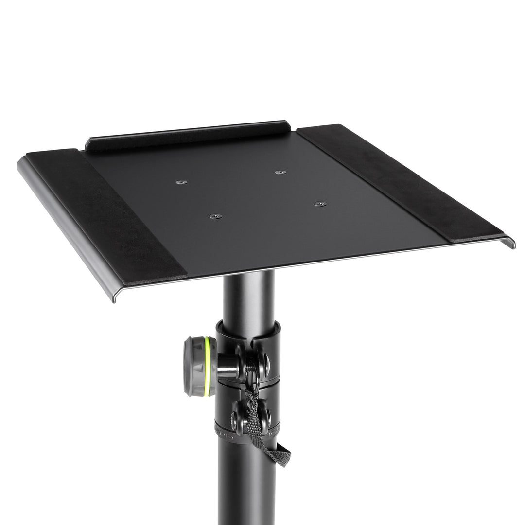 Gravity SP 3202 CS B - Högtalarstativ för studiomonitor med fyrkantig stålfot