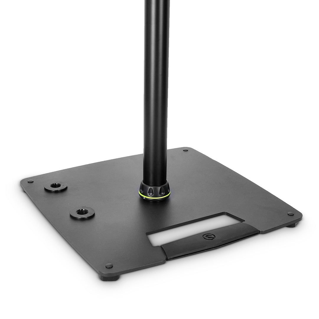 Gravity SP 3202 CS B - Högtalarstativ för studiomonitor med fyrkantig stålfot