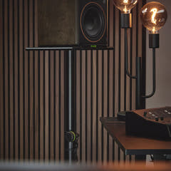 Gravity SP 3202 LR B - Stativ för studiomonitorhögtalare med stor rund bas