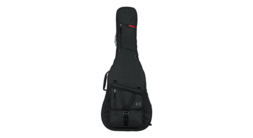 Gator GT-ACOUSTIC-BLK gig bag till western-gitarr, svart