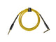 Grooveland Tweed Vinkel Gitarrkabel (1,5m - Gul)