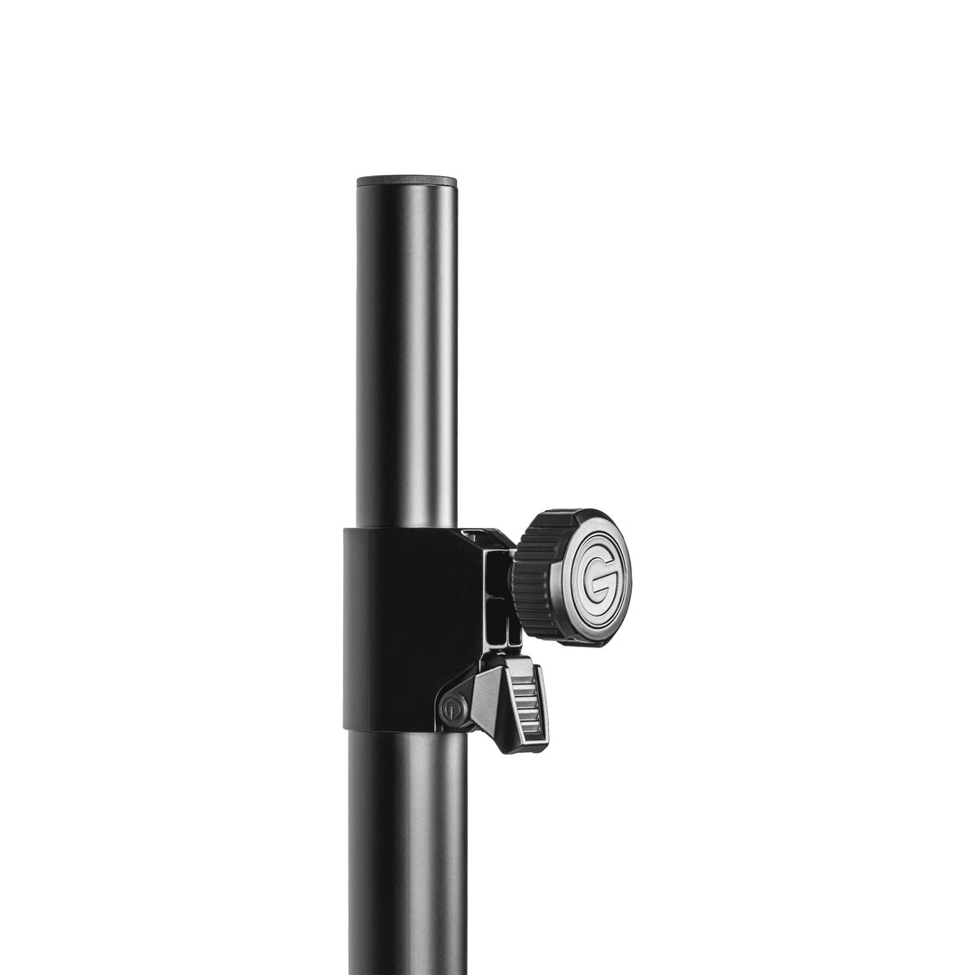 Gravity TSP 2332 B - Justerbar touring-högtalarstång, 35 mm till M 20, 1400 mm