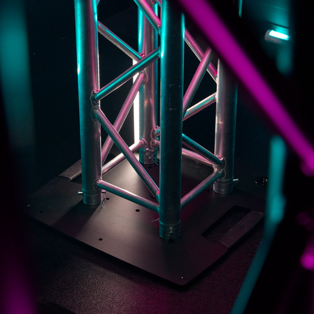 Gravity TWB 431 T B - Multifunktionell fyrkantig stål-tourbas med möjlighet för trussmontering