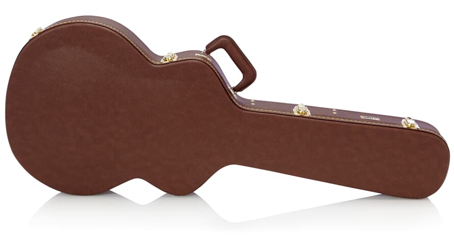 Gator GW-335-BROWN trälåda till semi-hollow, brun