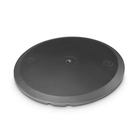 Gravity WB 123 B - Rund gjutjärnsfot för M20-stänger