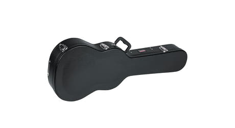 Gator GWE-LPS-BLK trälåda för Les Paul, svart