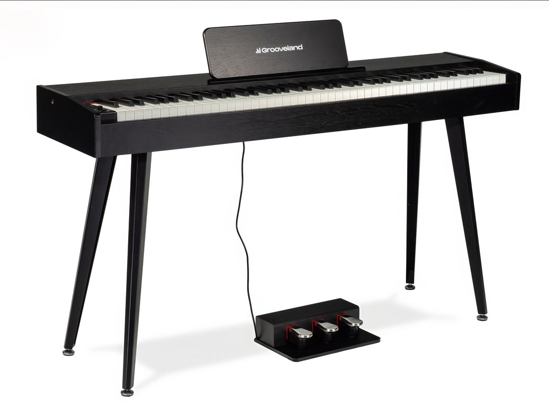 Grooveland DDP-140 Elpiano (Svart) Paket