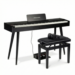 Grooveland DDP-140 Elpiano (Svart) Paket