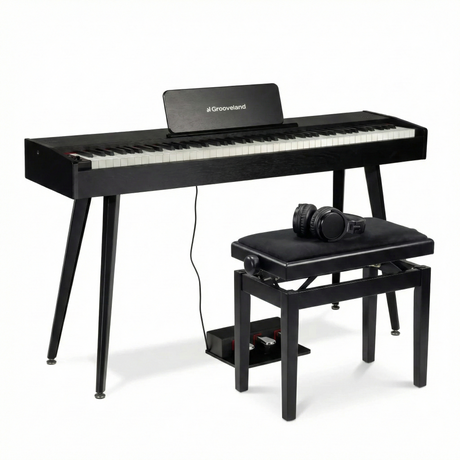Grooveland DDP-140 Elpiano (Svart) Paket