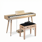 Grooveland DDP-140 Elpiano (Beige) Bundle