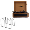 Studio 57 Groovy skivspelare med LP-ställ (Earth)