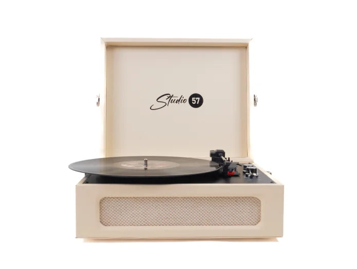 Studio 57 Groovy skivspelare (Cream)