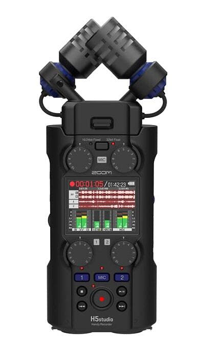 Zoom H5studio Handhållna inspelare