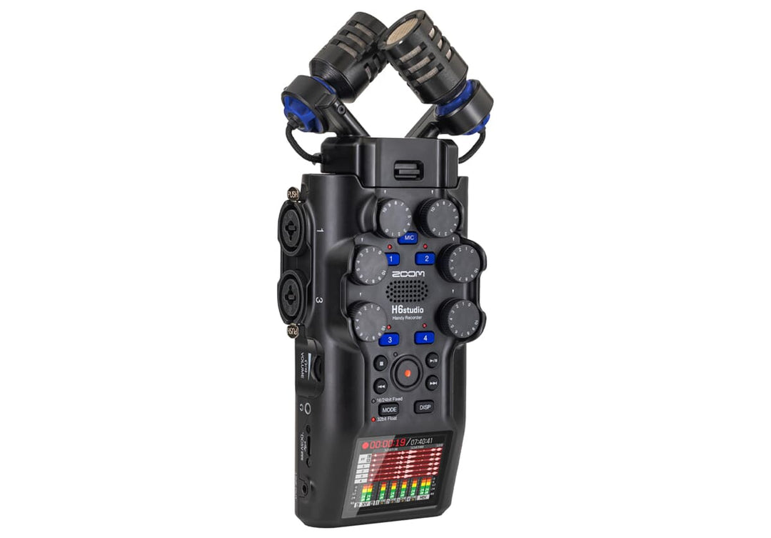 Zoom H6studio Digital inspelare