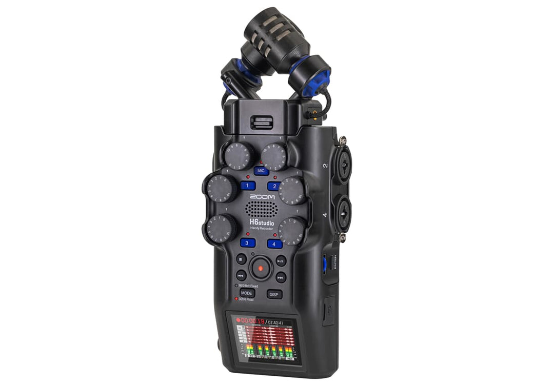 Zoom H6studio Digital inspelare