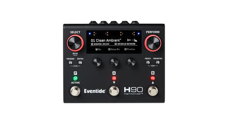 Eventide H90 Dark Harmonizer multieffektpedal, begränsad utgåva