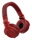 Pioneer DJ HDJ-CUE1BT-R Bluetooth DJ hörlurar (röda)