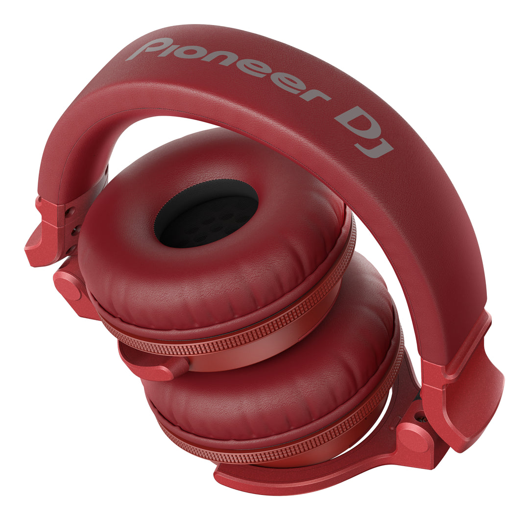 Pioneer DJ HDJ-CUE1BT-R Bluetooth DJ hörlurar (röda)