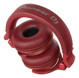 Pioneer DJ HDJ-CUE1BT-R Bluetooth DJ hörlurar (röda)