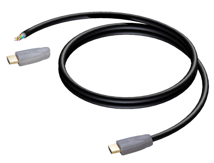 ProCab HDMI-kablar, 1 ende u/stik 15 meter