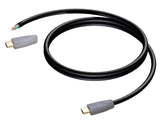 ProCab HDMI kabel, 1 ende u/stik 8 meter