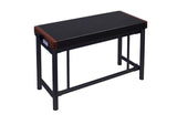 Hammond BCH-250B Pianobänk för XK-5 (Black Metal)