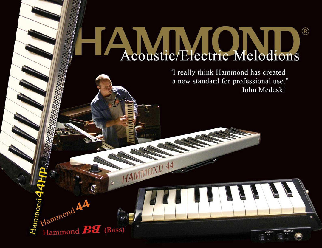Hammond PRO -44HP V2 High Power Melodica (svart)