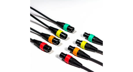 Zoom XLR-4C/CP XLR-kablar med färgringar