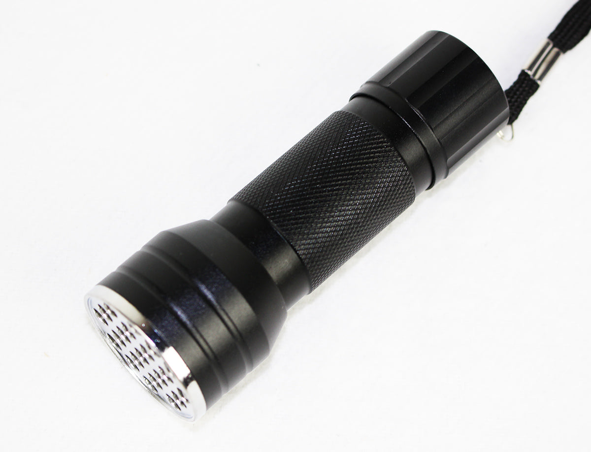 UV-ficklampa med 21 lysdioder