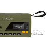 DAB1 Robust utomhusradio med DAB+/FM