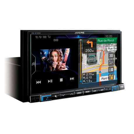 Alpine INE-W720D 2-DIN multimedi-navigation