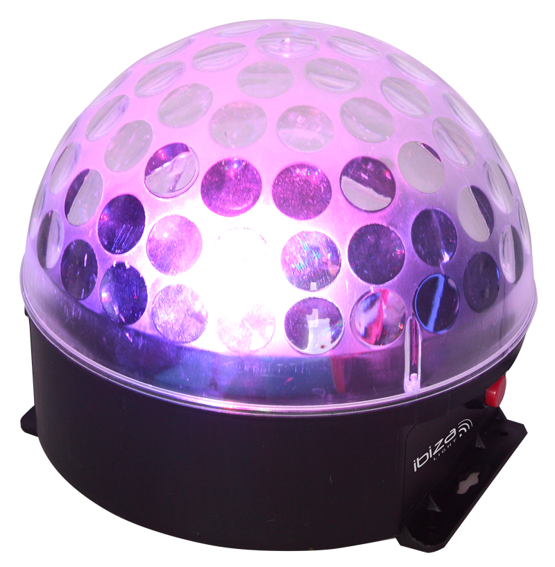 Ibiza Astro-Bat RGBA LED diskoljus