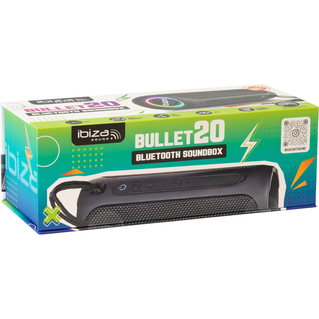Ibiza BULLET20 Bluetooth -högtalare