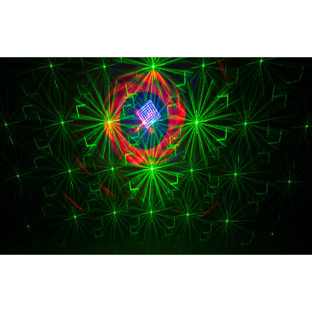 Ibiza Batteridriven ljuseffekt med laser