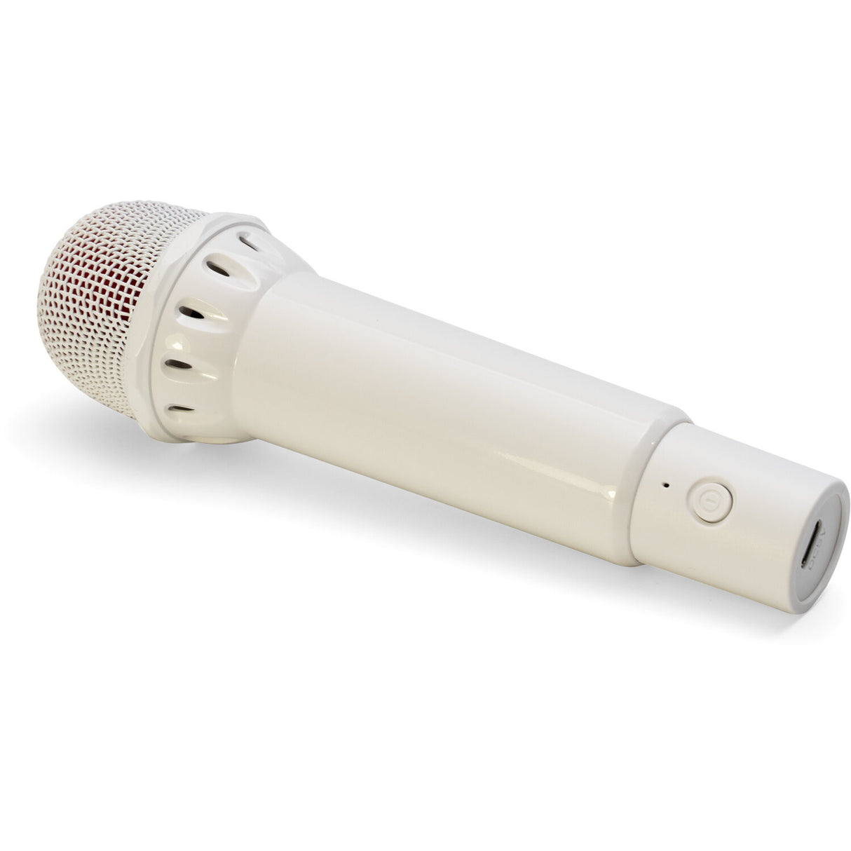 Ibiza karaokesystem med Bluetooth och 2 mikrofoner (vit)