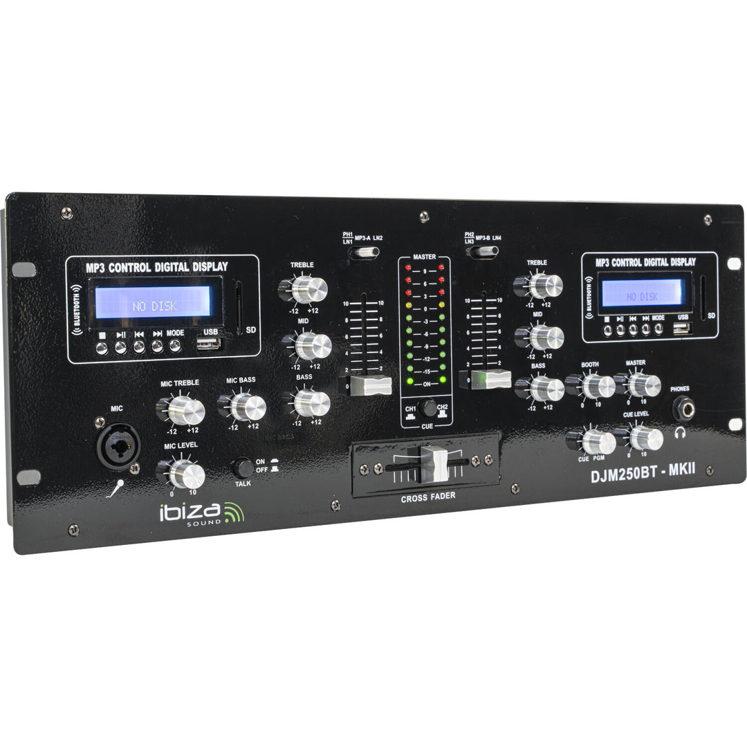 Ibiza Multi Mixer DJM250BT-MKII 