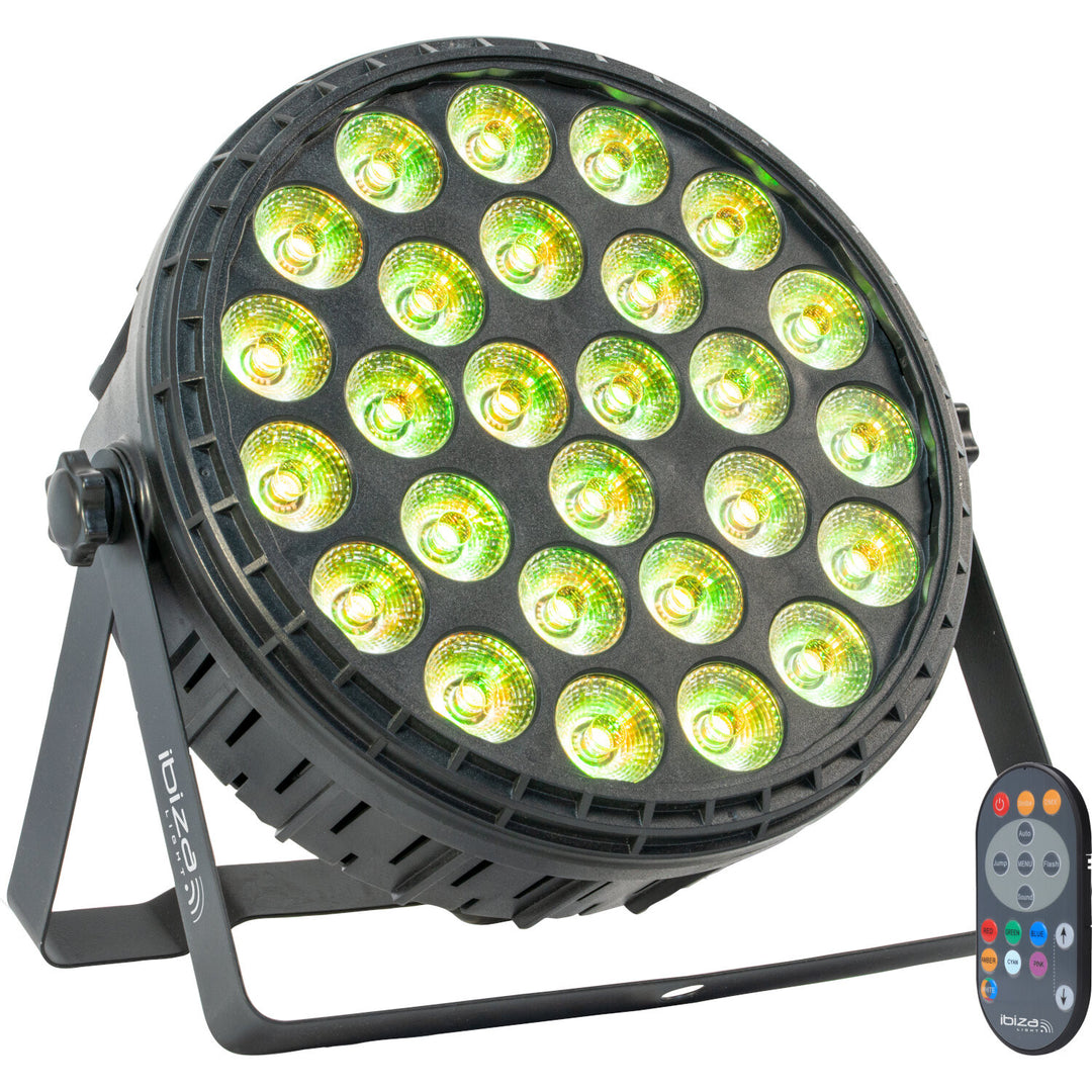 Ibiza XL RGBW PAR-lampa (27x6 Watt)