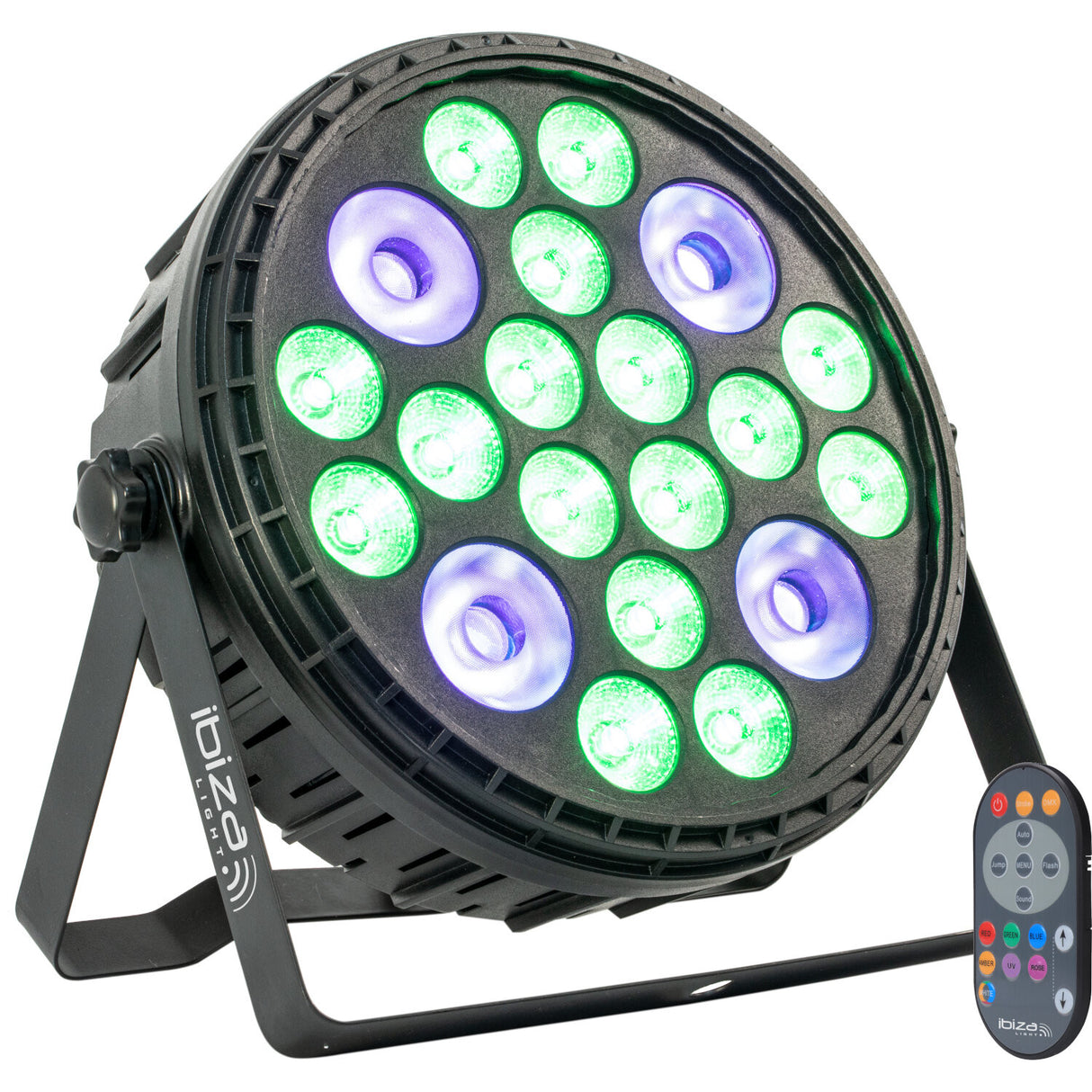 Ibiza XL RGBW+UV Par lampa (16x6 + 4x30W)