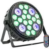 Ibiza XL RGBW+UV Par lampa (16x6 + 4x30W)