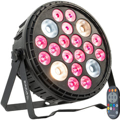 Ibiza XL RGBW+WWCW PAR-lampa (16x6 + 4x30W)