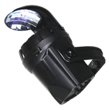 Ibiza 2-i-1 Discolys hvid LED