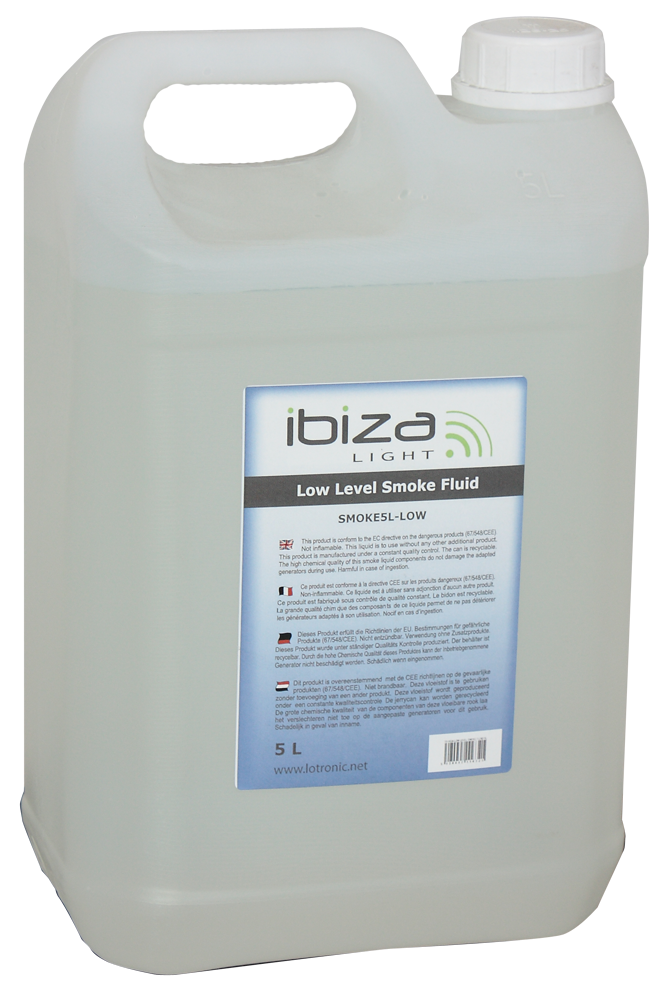 Ibiza Smoke Fluid - Low Fog (5L)
