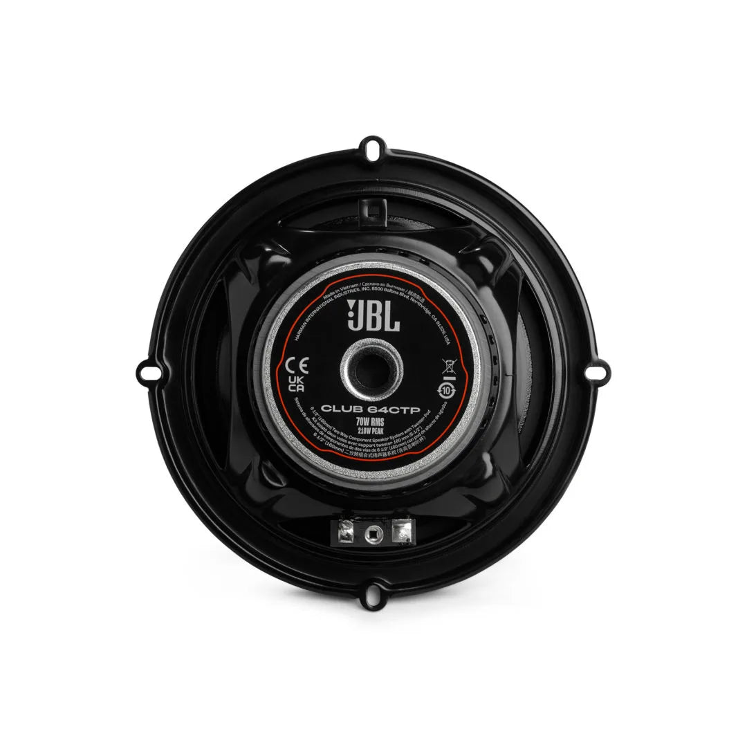 JBL Club 64CTP 6,5" komponentsats med tweeter pods