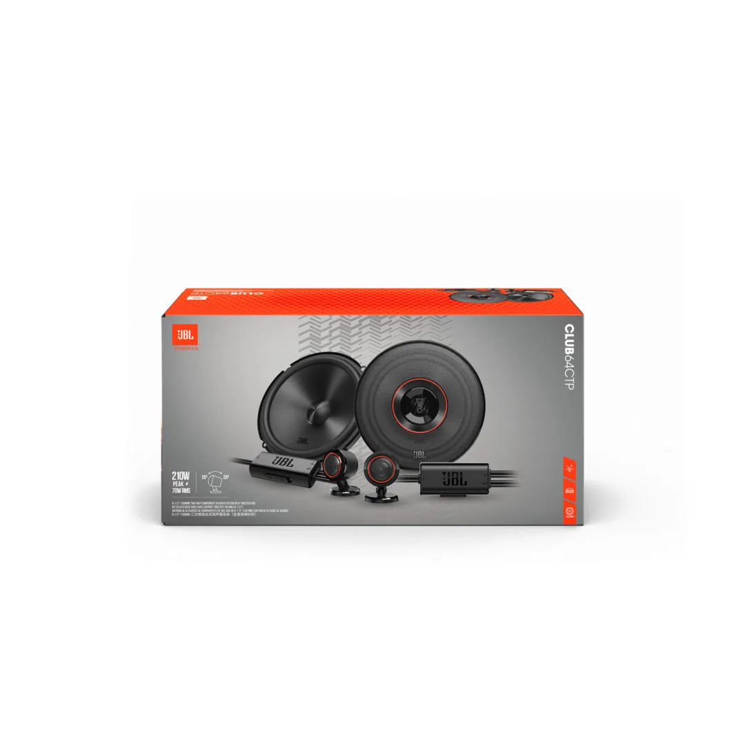 JBL Club 64CTP 6,5" komponentsats med tweeter pods