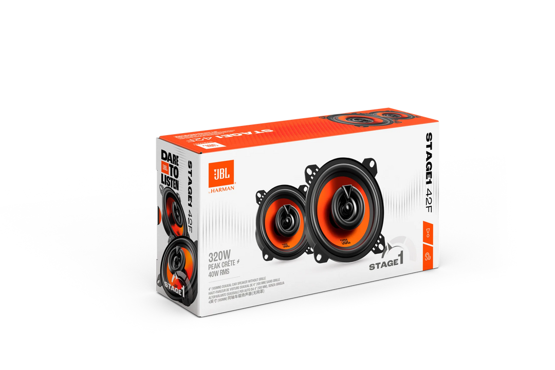JBL Stage1 Gen2 42F 4" koaxiala bilhögtalare