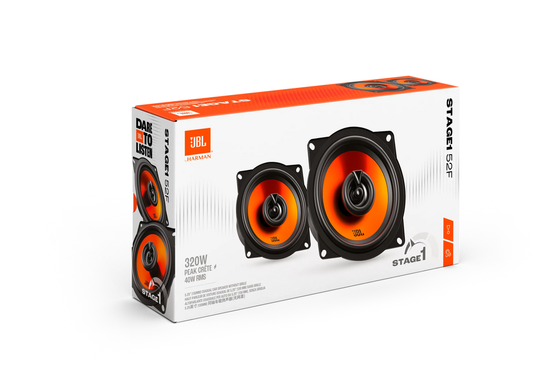 JBL Stage1 Gen2 52F 5,25" koaxiala bilhögtalare
