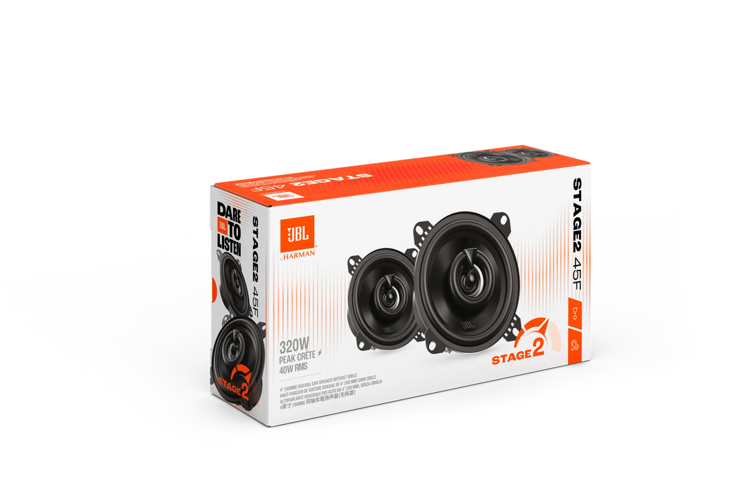 JBL Stage2 Gen2 45F 4" koaxiala bilhögtalare