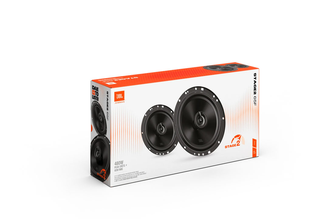 JBL Stage2 Gen2 65F 6,5" koaxiala bilhögtalare