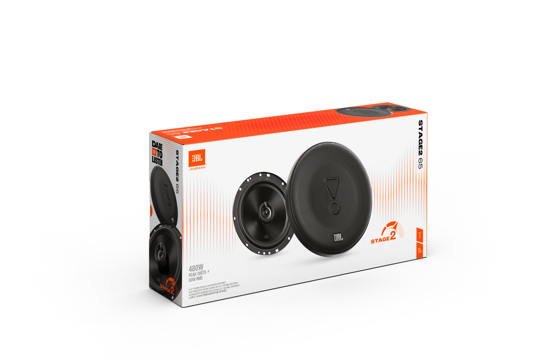 JBL Stage2 Gen2 65 6,5" koaxiala bilhögtalare