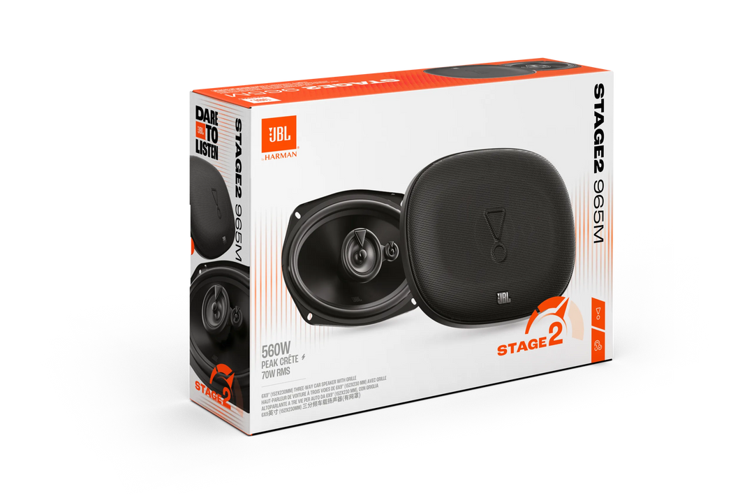 JBL Stage2 Gen2 965M 6x9" 3-vägs bilhögtalare